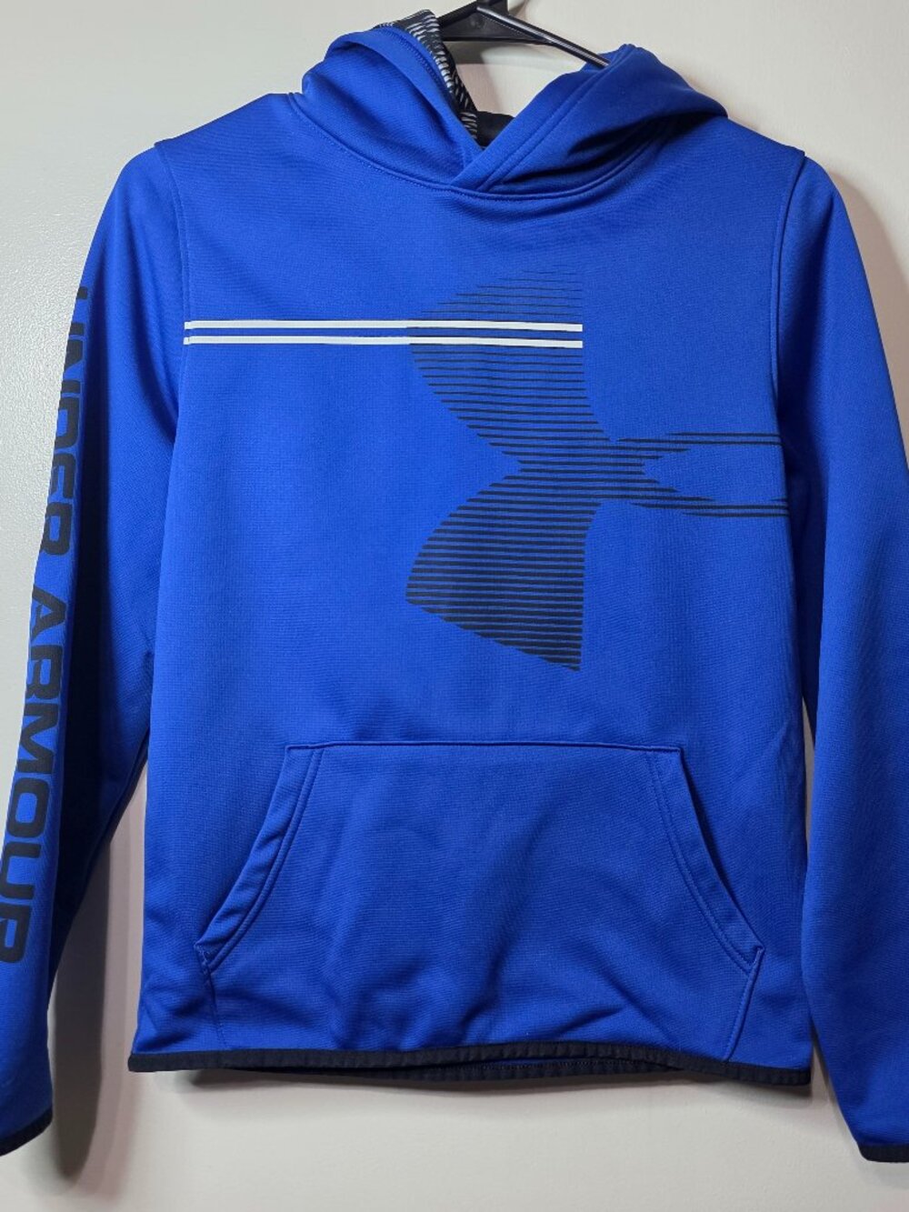 Under Armour Blue Athleisure Youth L Hoodie Sweatshirt 2018 Collection